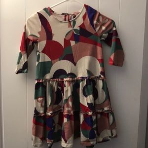 Tea collection dress EUC, size 7.